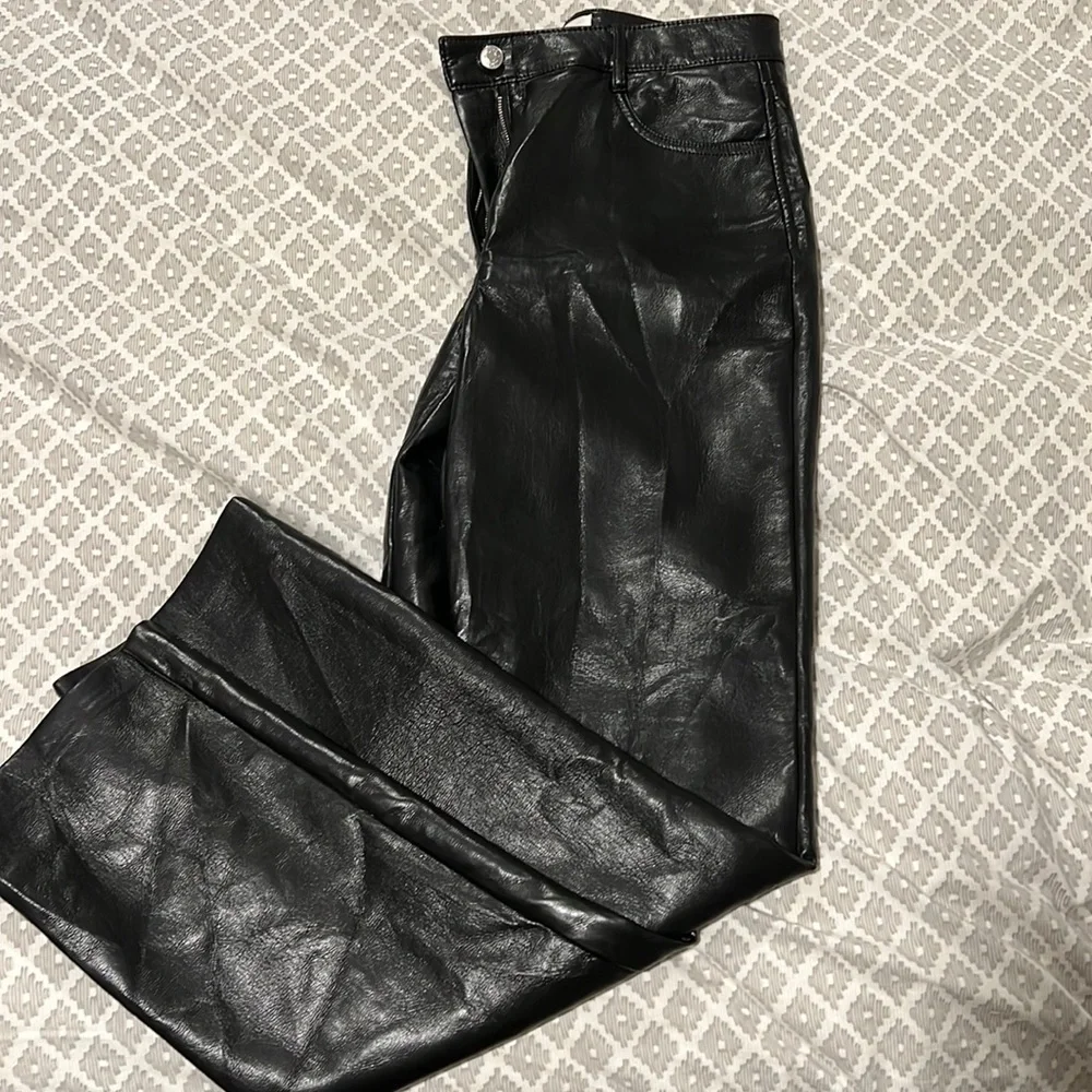 Aritzia Wilfred leather pant - Picture 1 of 2